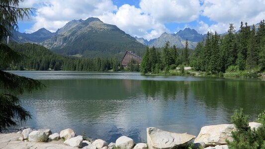 Tatras lake mountains