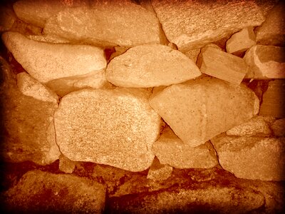Wall mural stone