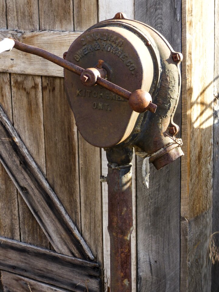 Wooden western style wild west photo