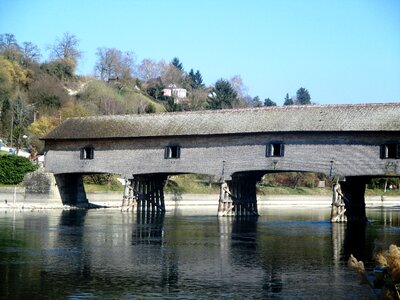 Rheinbrücke switzerland germany rhine photo