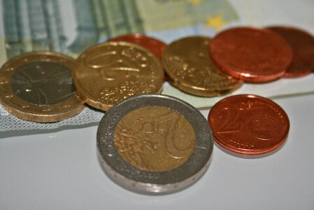 Coins metal bills