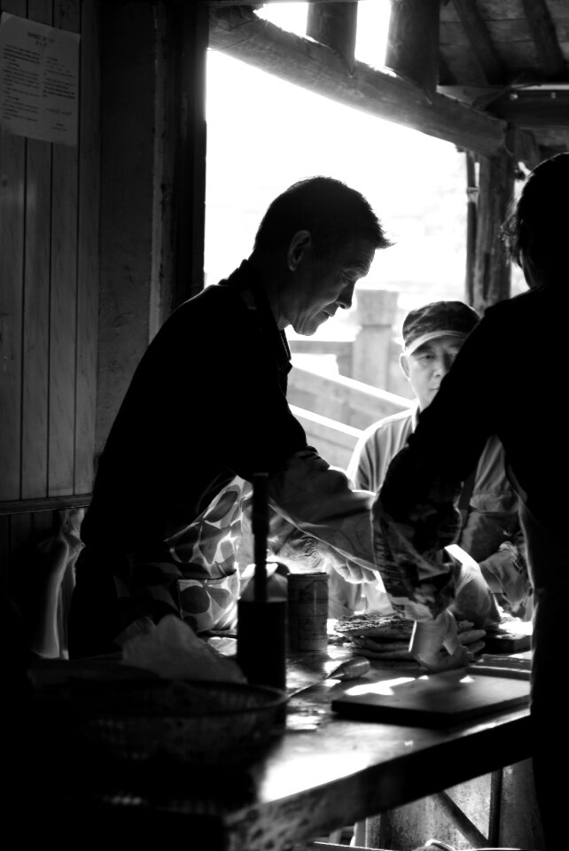 Antique life backlighting