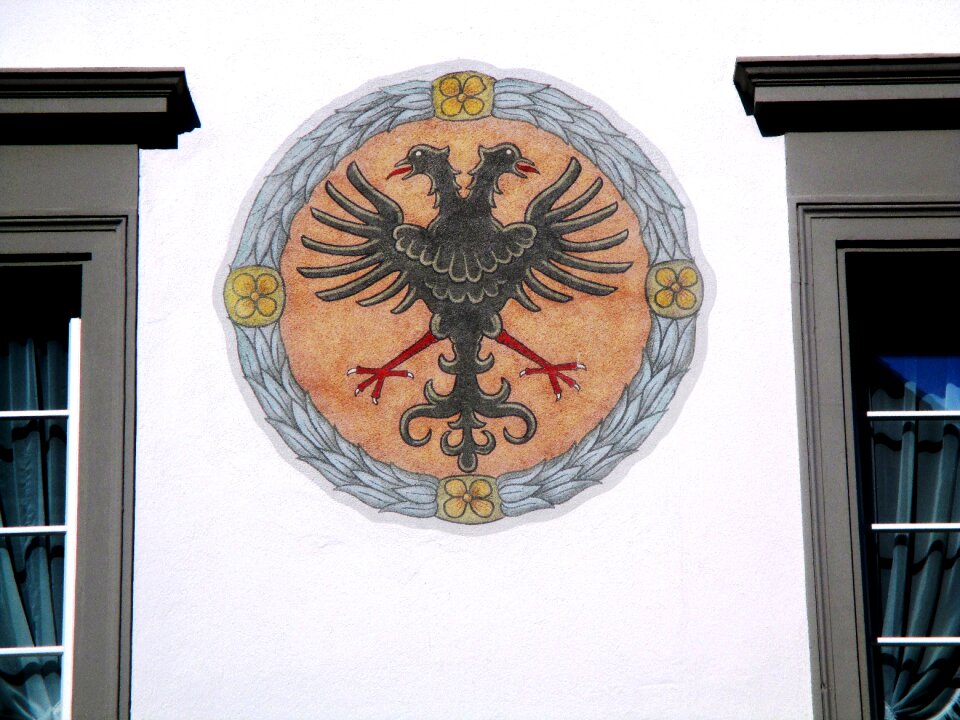 Coat of arms adler window