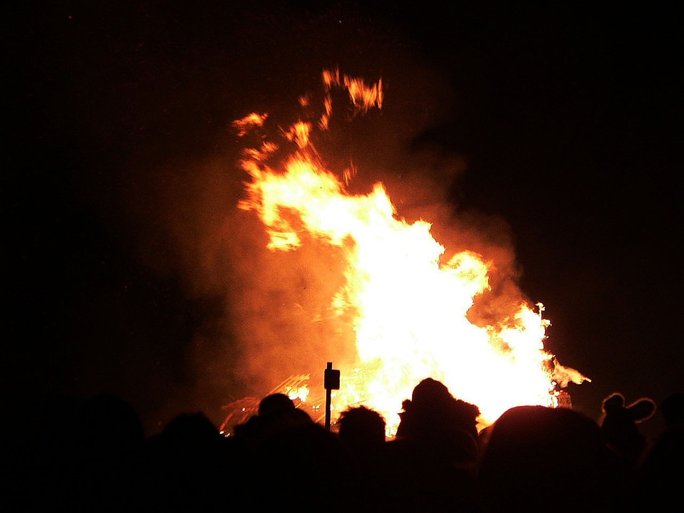 Revelry blaze black fire