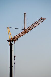 Build crane crane boom