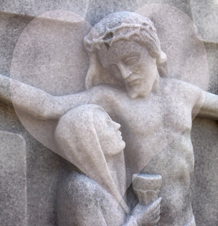 Mother of god love symbol