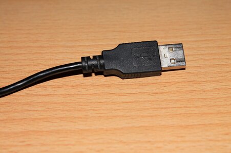 Plug usb computer
