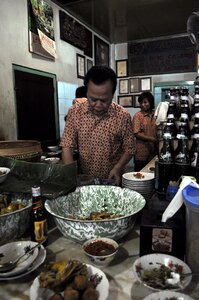 Culinary food old man