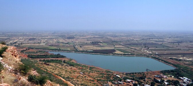 View-from-hilltop nargund india