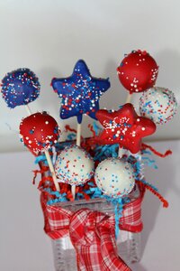 Sweets cake pops baked goods