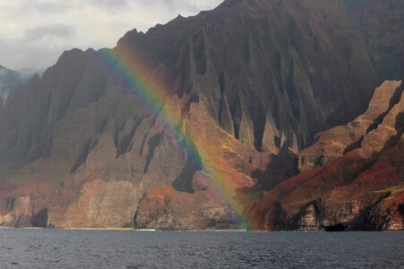 Nature landscape mountains photo