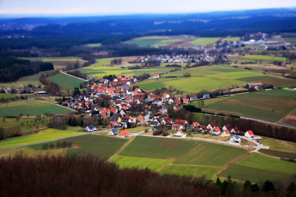 Frankenland fields town