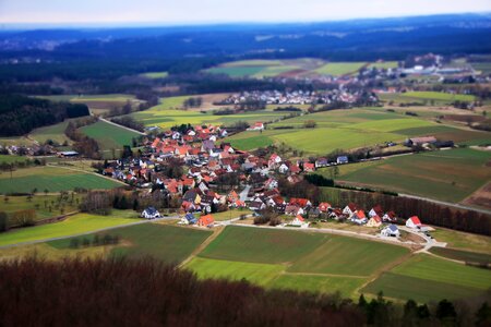 Frankenland fields town