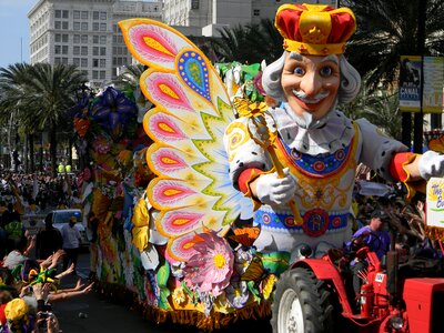 French quarter parade louisiana
