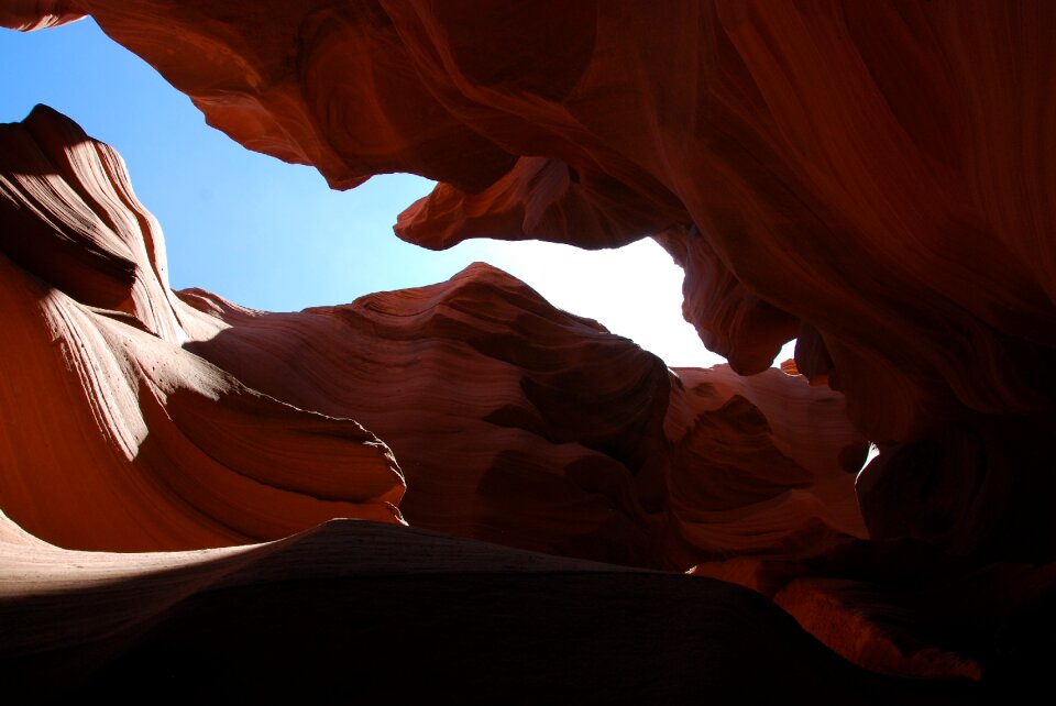 Canyon gorge rock