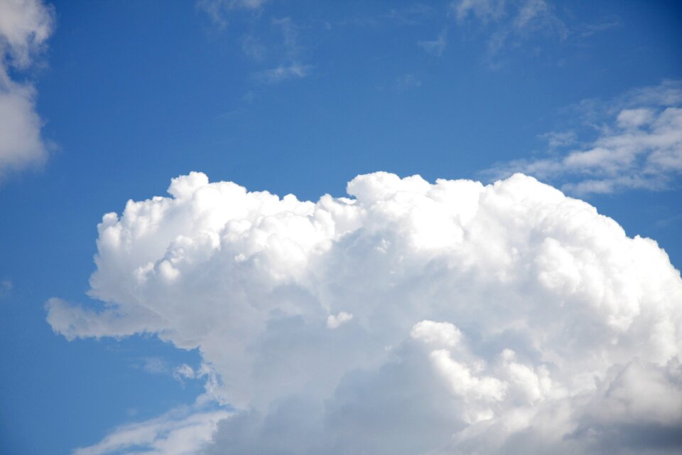 Clouds summer sky