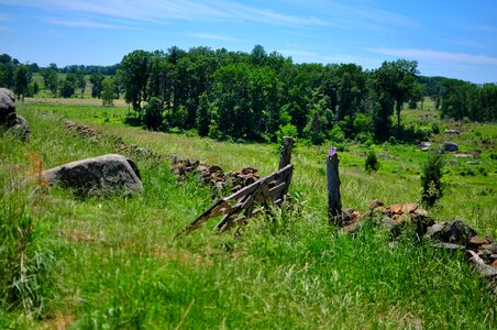 Summer pennsylvania battlefield photo