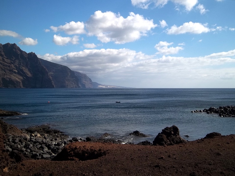 Nature coast line landscape
