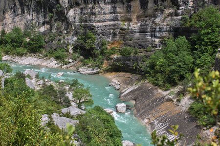 Trail martel verdon landscape