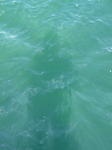 Mysterious green shimmer