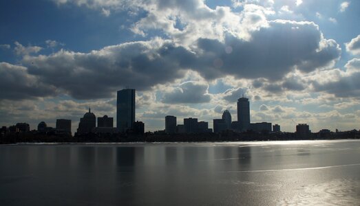Skyline water river
