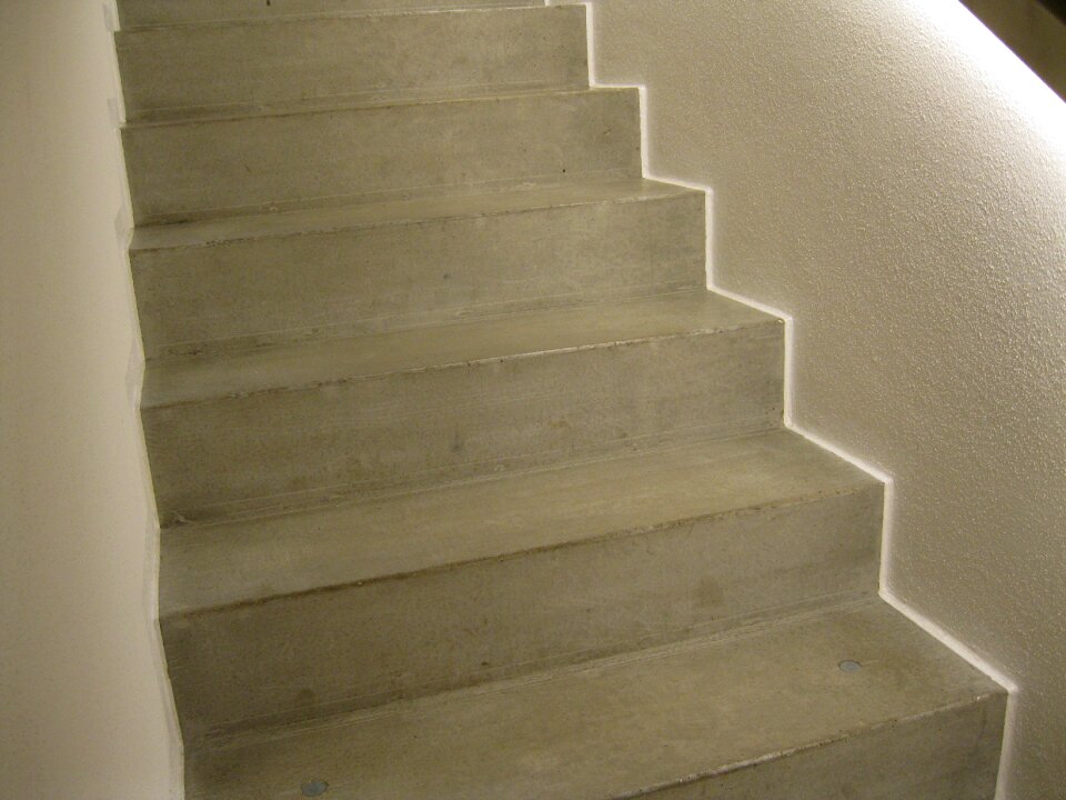 Staircase light emergence