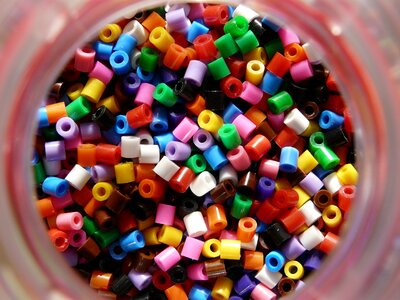 Beads colors multicolor