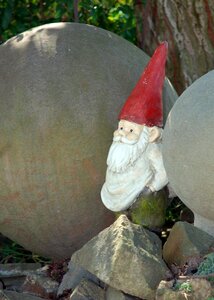 Figure stone garden