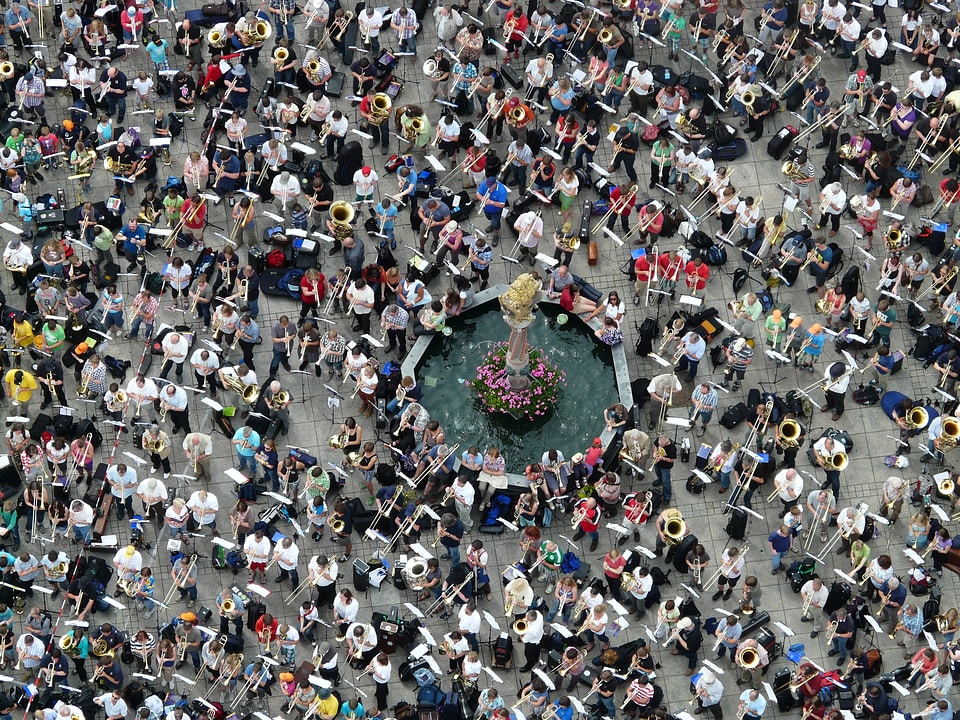 Fountain human people