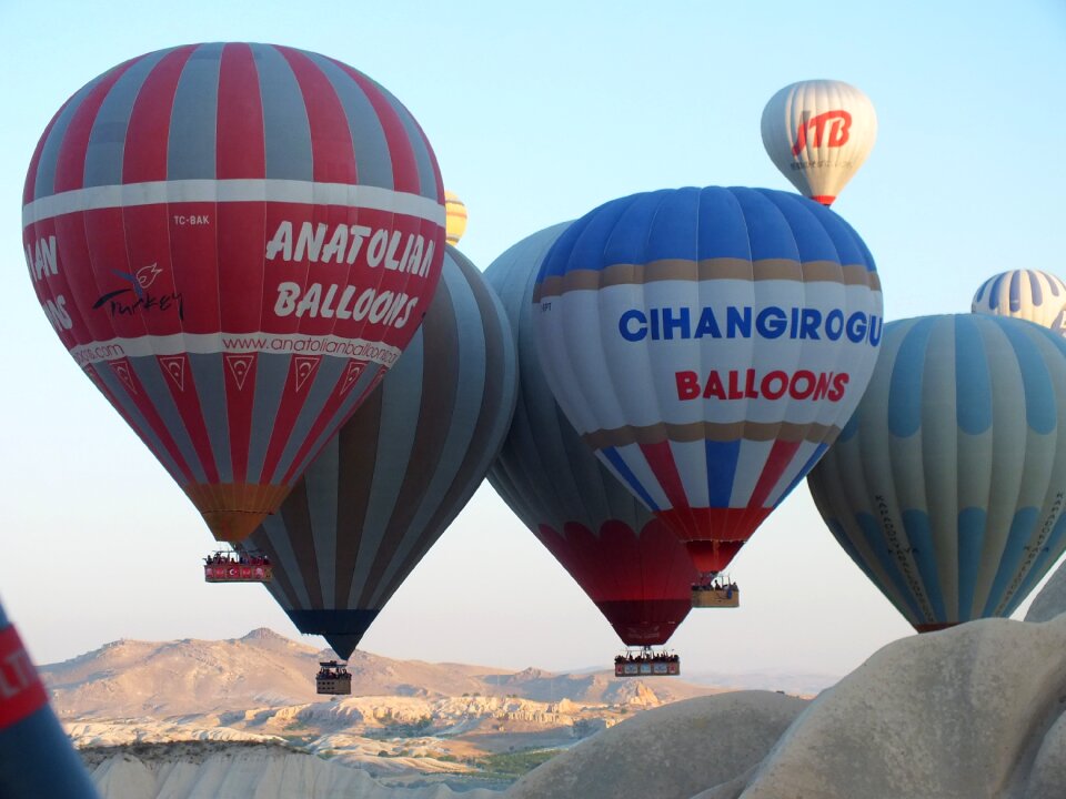 Captive balloon drive color