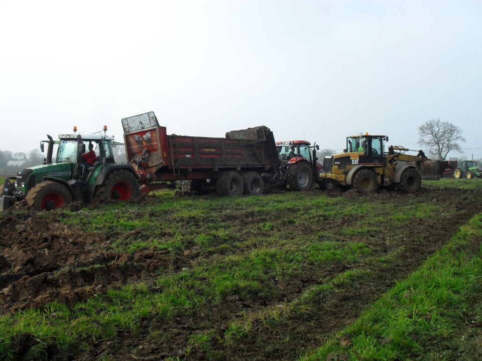 Fendt tractor nature
