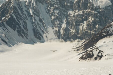 Denali national park plane landscape