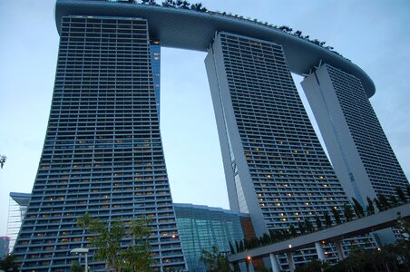 Travel singapore landmark architecture photo