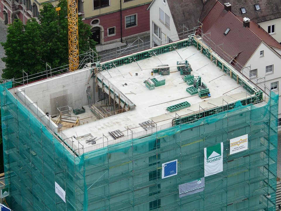 Construction work floor high