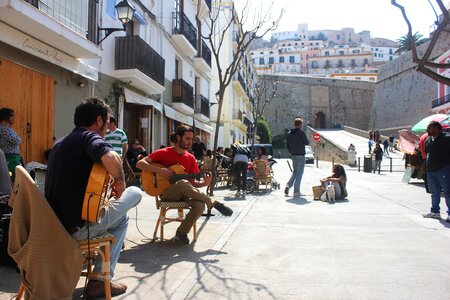 Street market guitar