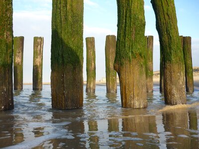 Sea water landscape