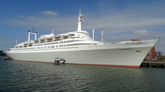 Steam ship rotterdam cruise photo