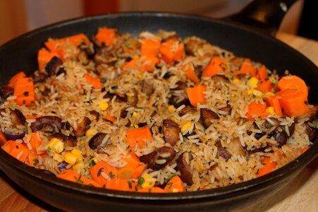 Eat rice ladle nutrition photo
