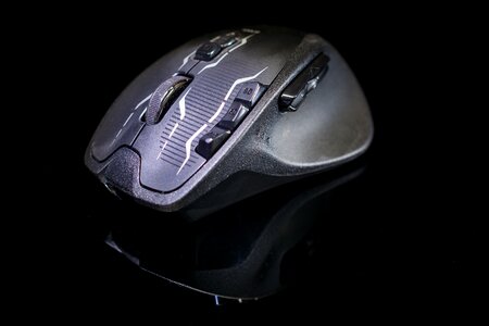 Gamermaus pc mouse close up