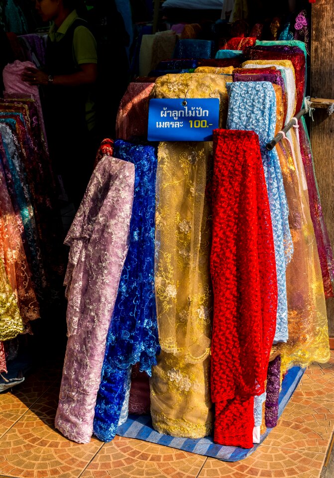 Warorot market chiang mai north thailand