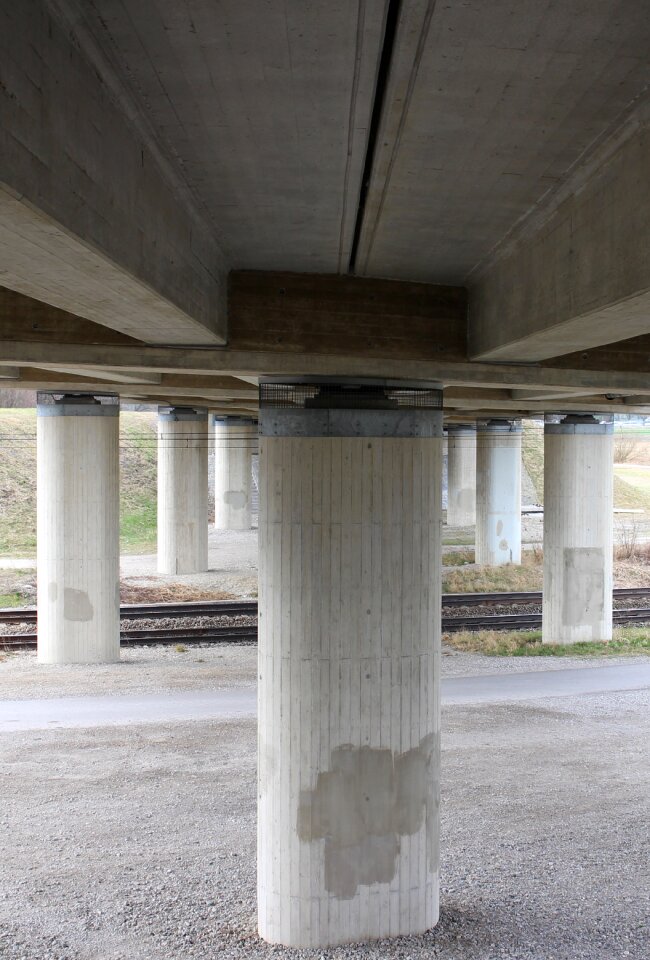 High bridge bridge piers architecture