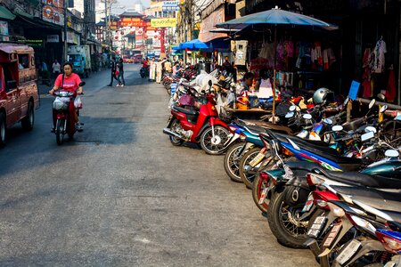 Warorot market chiang mai north thailand photo