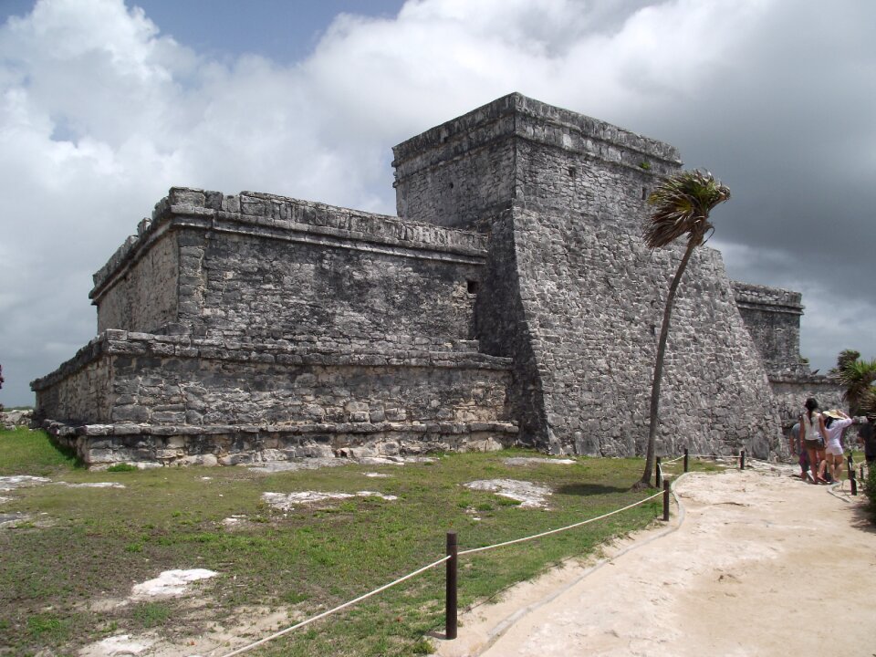 Ruins castle mexico