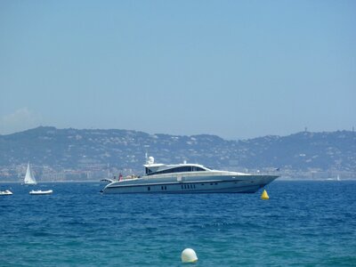 Sea ship luxury yacht