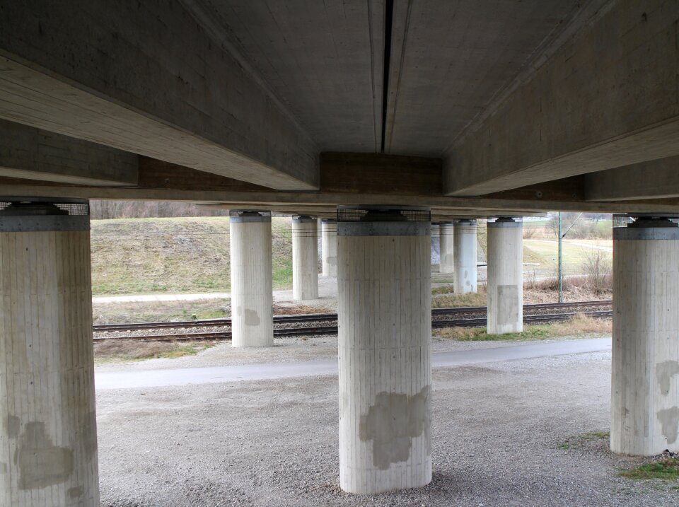 High bridge bridge piers architecture