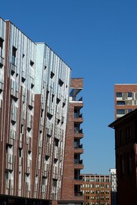 Modern facade abstract