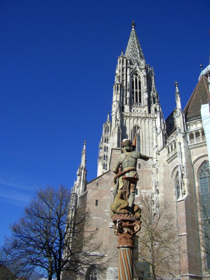 Church tower architecture photo