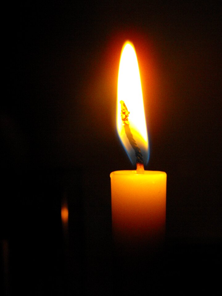Darkness candlelight light
