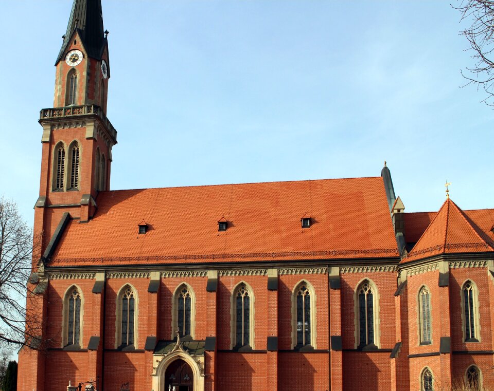 Brick architecture neogothic