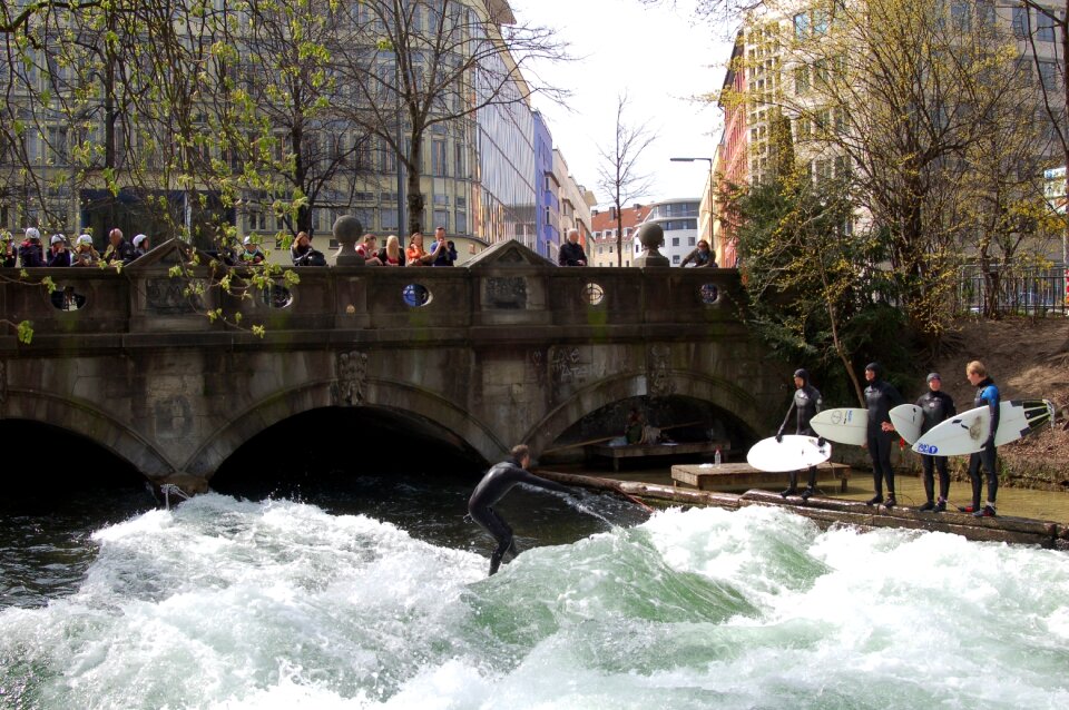 Surfboard surf eiskanal